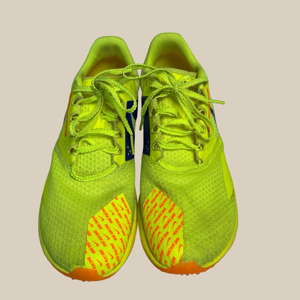 Nike Zoom Dragonfly XC 6 Cross Country Spikes Volt / Total Orange Men’s 7.5